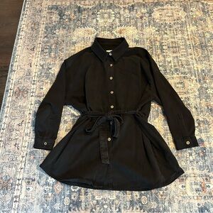 And now this denim shirt dress